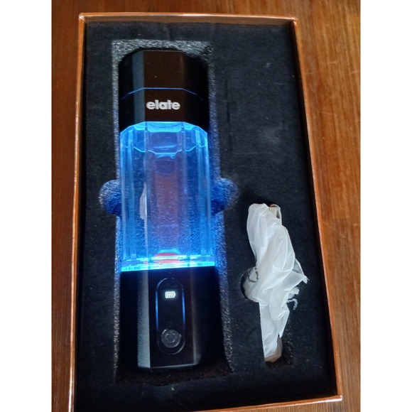 Other - Elate Hydrogen Water Bottle 10oz Open Box Unused Portable Rechargable B3